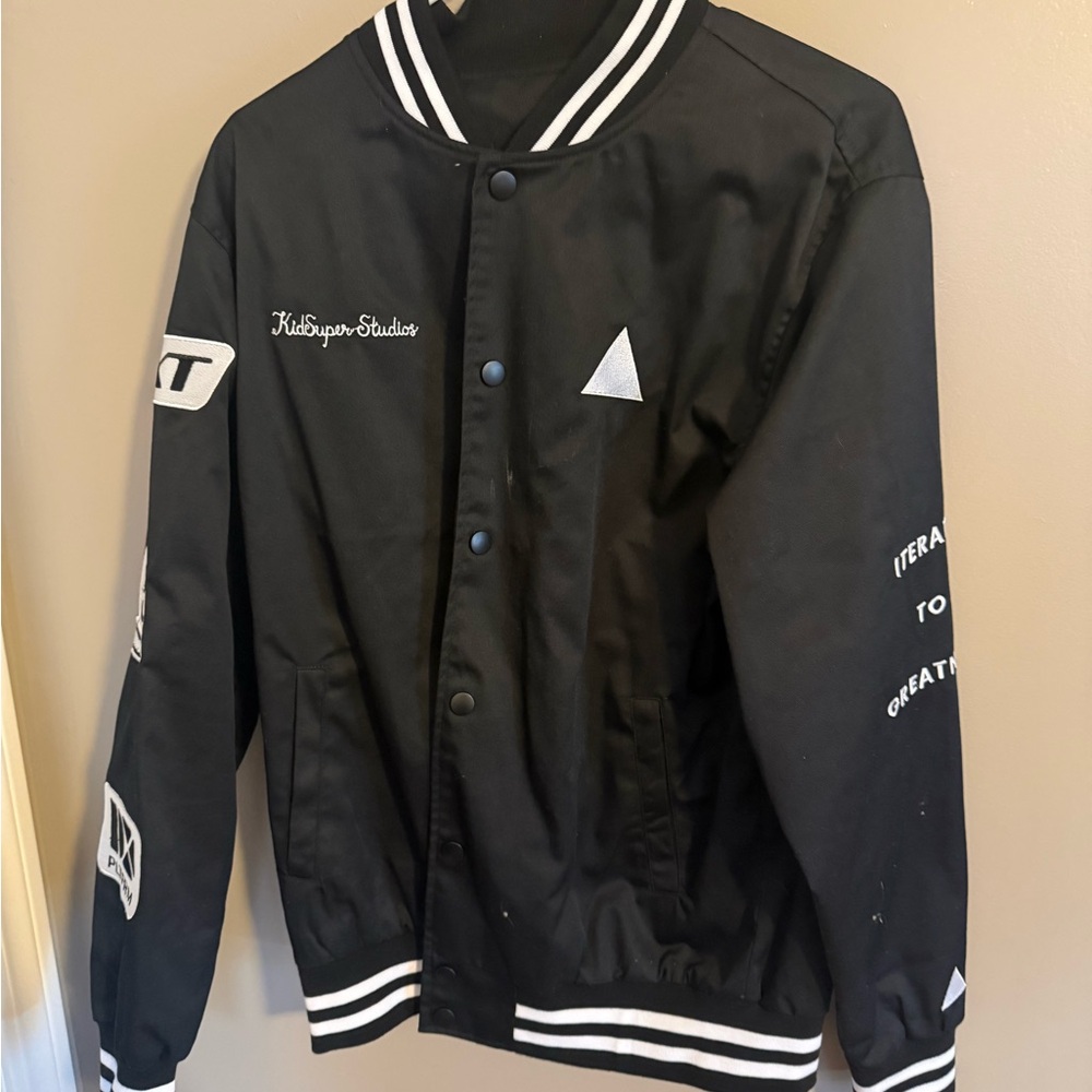 KidSuper x VERCEL Racing Jacket